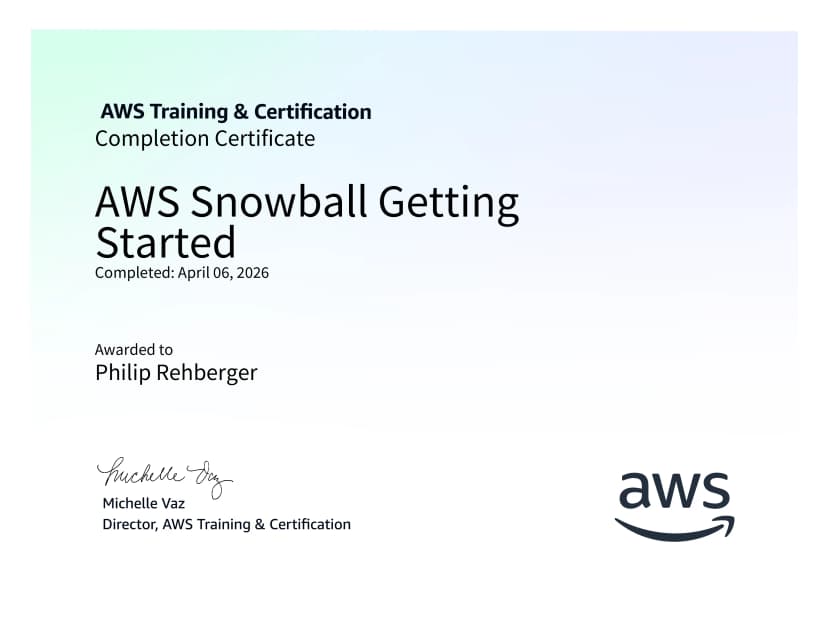 AWS Snowball Getting Started