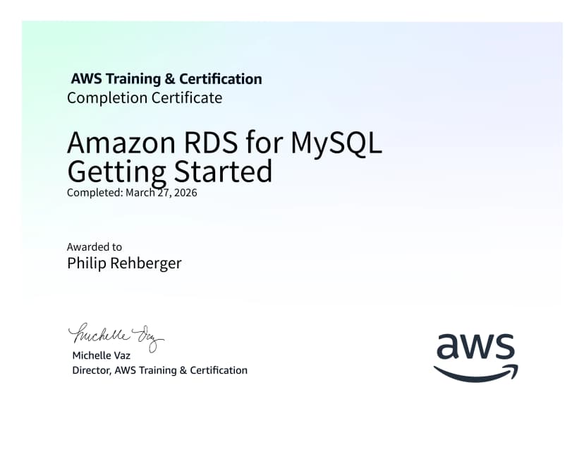 Amazon RDS for MySQL Getting Started