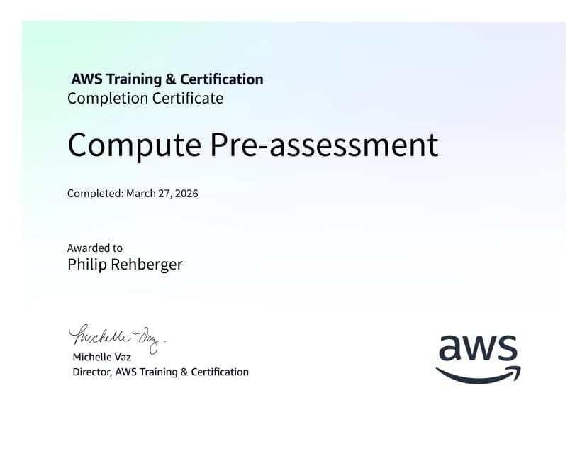 Compute Pre-assessment
