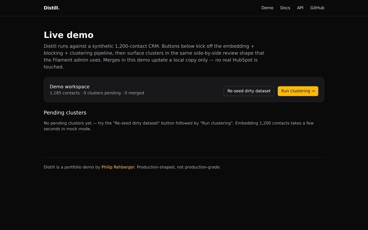 Distill screenshot 2