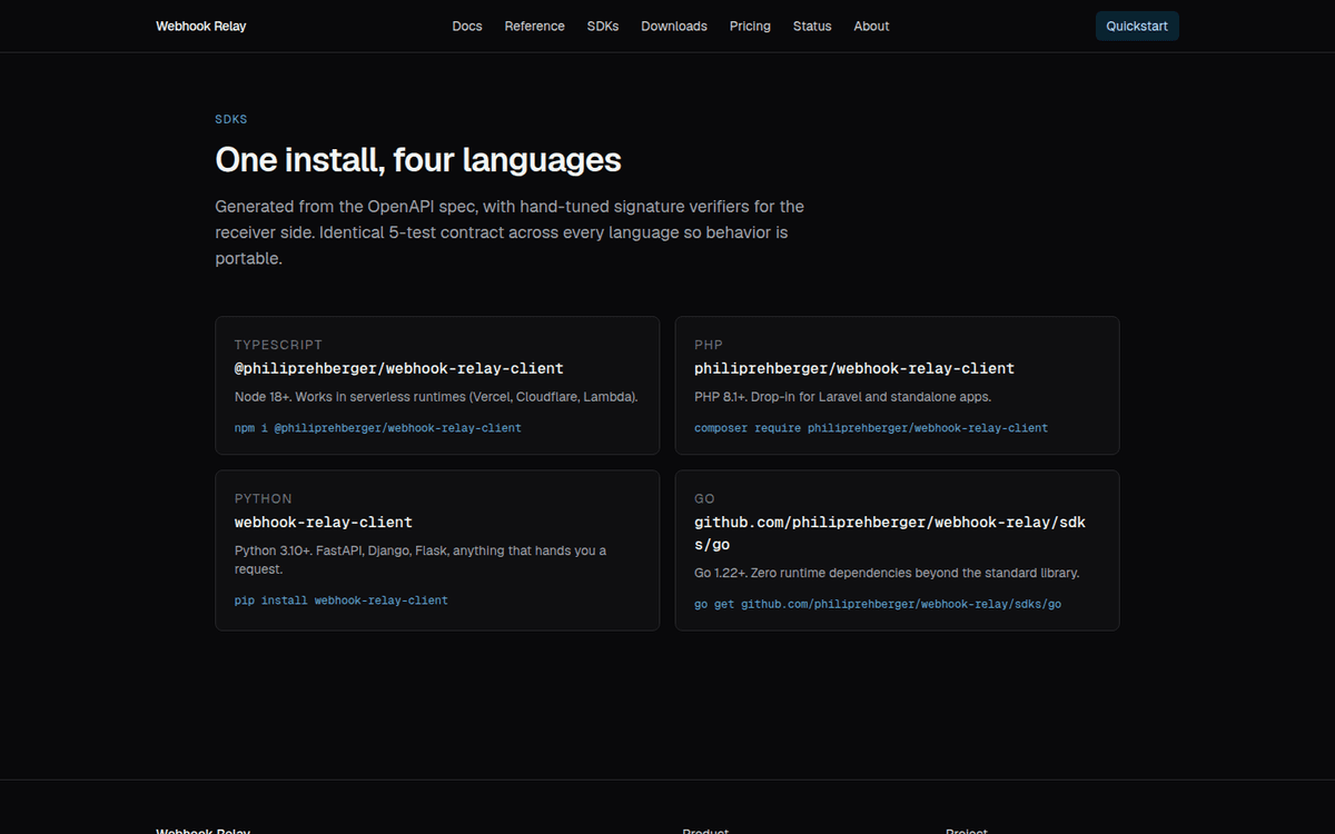 Webhook Relay screenshot 4