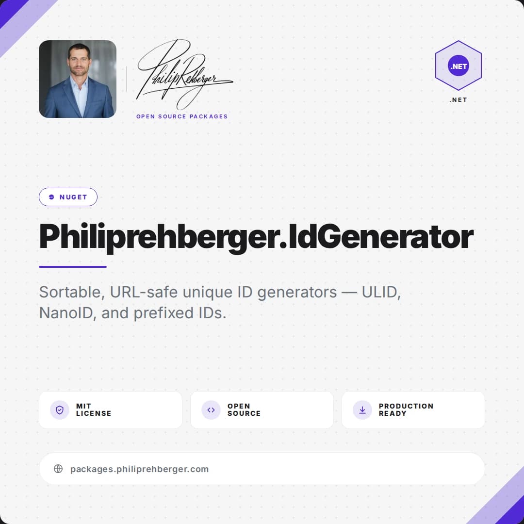 Philiprehberger.IdGenerator